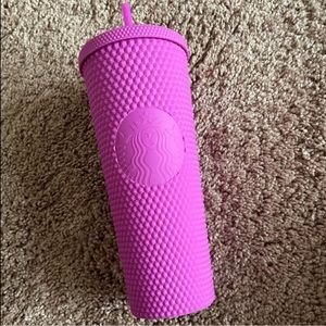 Starbucks Mexico purple studded tumbler